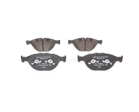 Brake Pad Set, disc brake BP1257 Bosch, Image 3