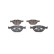 Brake Pad Set, disc brake BP1257 Bosch, Thumbnail 3