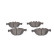 Brake Pad Set, disc brake BP1257 Bosch, Thumbnail 5