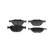 Brake Pad Set, disc brake BP1257 Bosch, Thumbnail 4