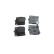 Brake Pad Set, disc brake BP1258 Bosch, Thumbnail 5