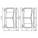 Brake Pad Set, disc brake BP1261 Bosch
