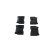 Brake Pad Set, disc brake BP1261 Bosch, Thumbnail 3