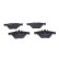 Brake Pad Set, disc brake BP1262 Bosch, Thumbnail 6