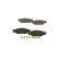 Brake Pad Set, disc brake BP1263 Bosch, Thumbnail 4
