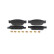 Brake Pad Set, disc brake BP1263 Bosch, Thumbnail 4