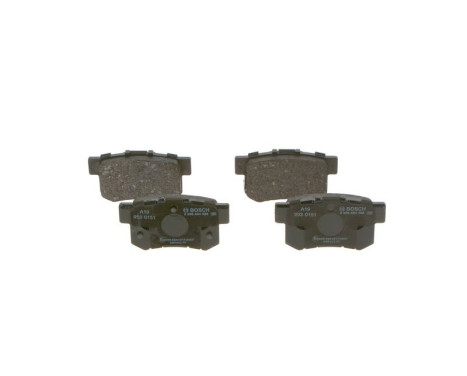 Brake Pad Set, disc brake BP1266 Bosch