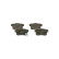 Brake Pad Set, disc brake BP1266 Bosch, Thumbnail 3