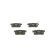 Brake Pad Set, disc brake BP1266 Bosch, Thumbnail 6