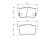 Brake Pad Set, disc brake BP1266 Bosch, Thumbnail 8