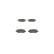 Brake Pad Set, disc brake BP1271 Bosch, Thumbnail 4