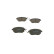Brake Pad Set, disc brake BP1274 Bosch, Thumbnail 3