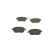 Brake Pad Set, disc brake BP1274 Bosch, Thumbnail 5