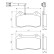 Brake Pad Set, disc brake BP1275 Bosch, Thumbnail 8