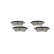 Brake Pad Set, disc brake BP1277 Bosch, Thumbnail 3