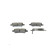 Brake Pad Set, disc brake BP1277 Bosch, Thumbnail 5