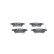 Brake Pad Set, disc brake BP1277 Bosch, Thumbnail 6