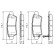 Brake Pad Set, disc brake BP1277 Bosch, Thumbnail 7