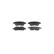 Brake Pad Set, disc brake BP1277 Bosch, Thumbnail 4