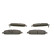 Brake Pad Set, disc brake BP1278 Bosch, Thumbnail 5