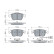 Brake Pad Set, disc brake BP1280 Bosch, Thumbnail 7