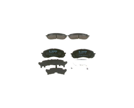 Brake Pad Set, disc brake BP1281 Bosch, Image 3