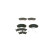 Brake Pad Set, disc brake BP1281 Bosch, Thumbnail 3