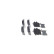 Brake Pad Set, disc brake BP1284 Bosch, Thumbnail 7