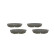 Brake Pad Set, disc brake BP1288 Bosch, Thumbnail 6