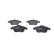 Brake Pad Set, disc brake BP1289 Bosch, Thumbnail 3