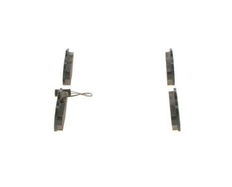 Brake Pad Set, disc brake BP129 Bosch, Image 2