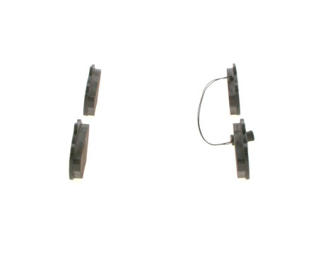 Brake Pad Set, disc brake BP129 Bosch, Image 4