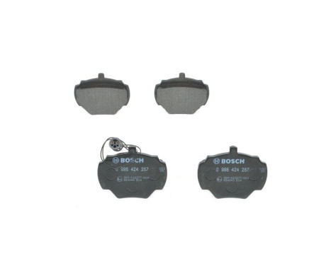 Brake Pad Set, disc brake BP129 Bosch, Image 4