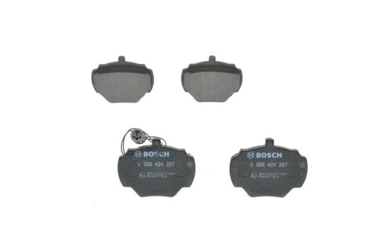 Brake Pad Set, disc brake BP129 Bosch, Image 4