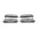 Brake Pad Set, disc brake BP1290 Bosch, Thumbnail 5