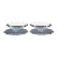 Brake Pad Set, disc brake BP1290 Bosch, Thumbnail 6