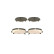 Brake Pad Set, disc brake BP1290 Bosch, Thumbnail 4