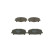 Brake Pad Set, disc brake BP1290 Bosch, Thumbnail 6