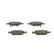 Brake Pad Set, disc brake BP1291 Bosch, Thumbnail 5