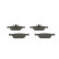 Brake Pad Set, disc brake BP1291 Bosch, Thumbnail 6