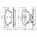 Brake Pad Set, disc brake BP1291 Bosch, Thumbnail 7