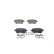 Brake Pad Set, disc brake BP1292 Bosch