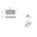 Brake Pad Set, disc brake BP1292 Bosch, Thumbnail 7