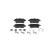 Brake Pad Set, disc brake BP1292 Bosch, Thumbnail 4