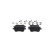 Brake Pad Set, disc brake BP1292 Bosch, Thumbnail 6