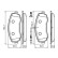 Brake Pad Set, disc brake BP1293 Bosch, Thumbnail 3