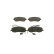 Brake Pad Set, disc brake BP1293 Bosch, Thumbnail 4