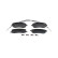 Brake Pad Set, disc brake BP1293 Bosch, Thumbnail 4