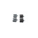 Brake Pad Set, disc brake BP1295 Bosch, Thumbnail 7