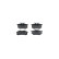 Brake Pad Set, disc brake BP1295 Bosch, Thumbnail 4